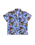 WILDKIND KIDS bong shirt hawaii blue - Pulu 