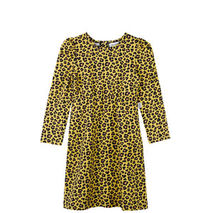ONE DAY PARADE puffed dress leopard