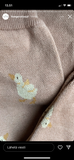 KONGES SLOEJD lapis knit blouse maple sugar duckling