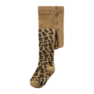 MAED FOR MINI brown leopard tights - Pulu 