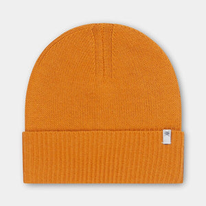 REPOSE AMS knitted hat warm yellow - Pulu 